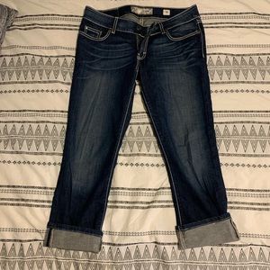 BKE denim capri size 30